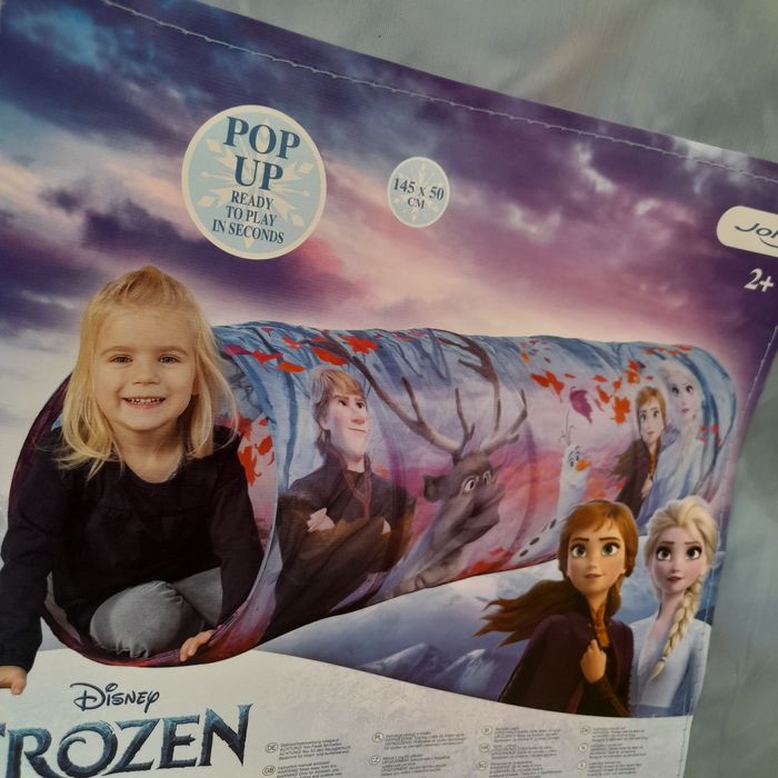 NOWY tunel do zabawy, dla dzieci, Frozen/Kraina Lodu