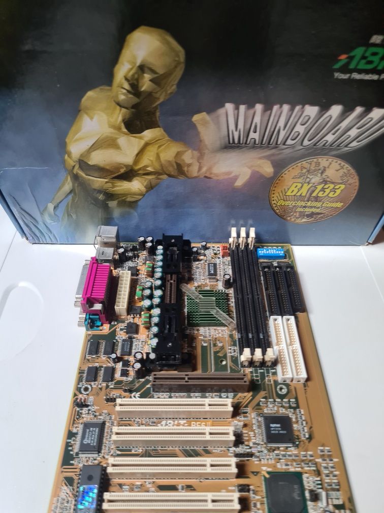 Płyta główna ABIT BE6-II slot1 Intel 440bx retro Pc