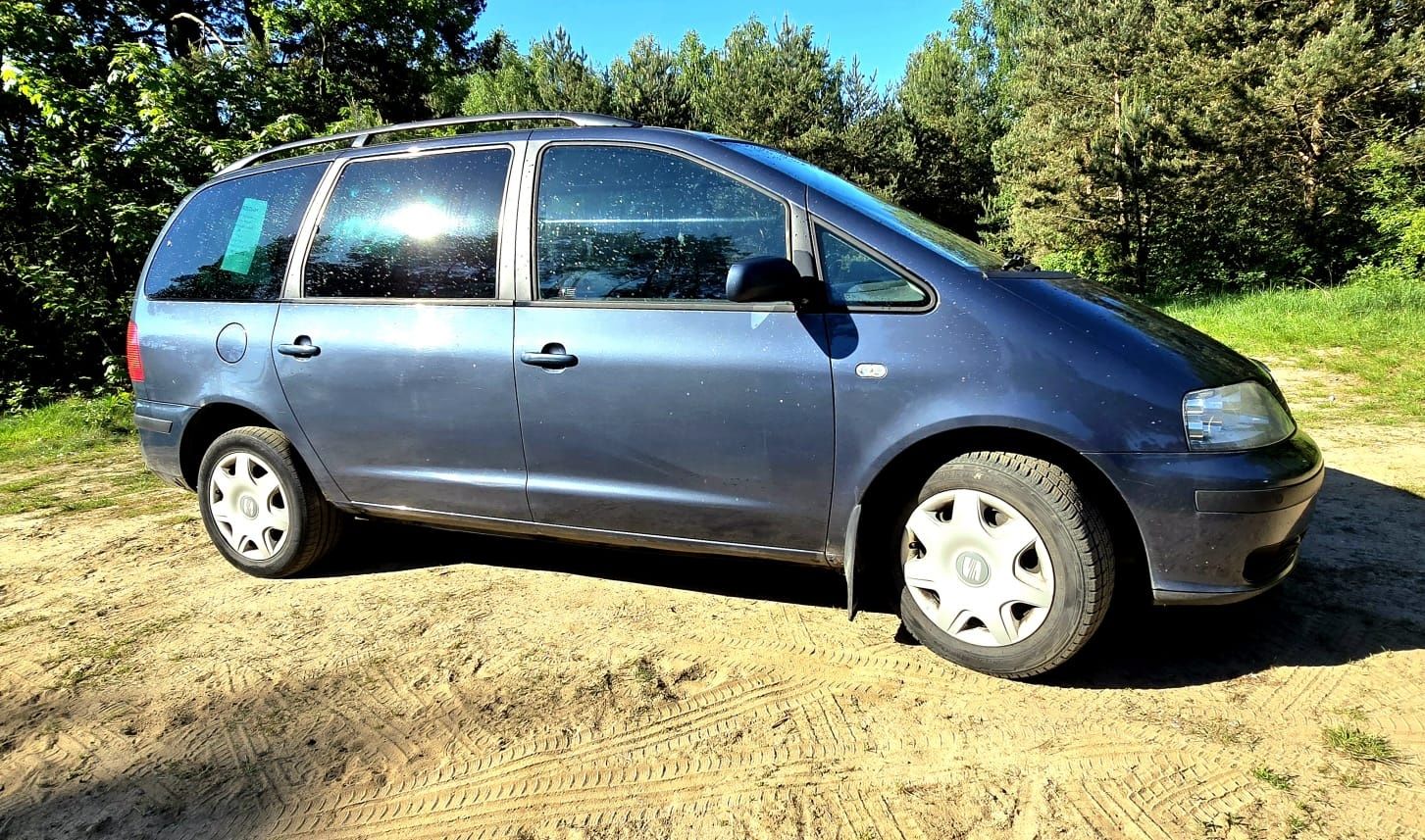 Piękny Seat Alhambra 1,8 turbo nowy gaz 7 osób  MEGA OKAZJA