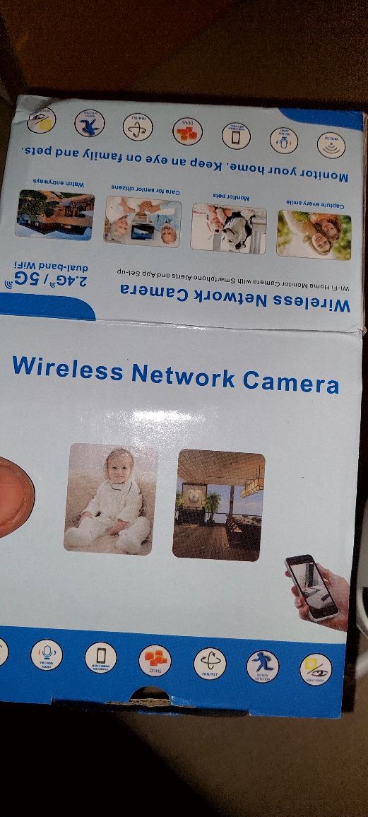 Camara segurança Wi-Fi