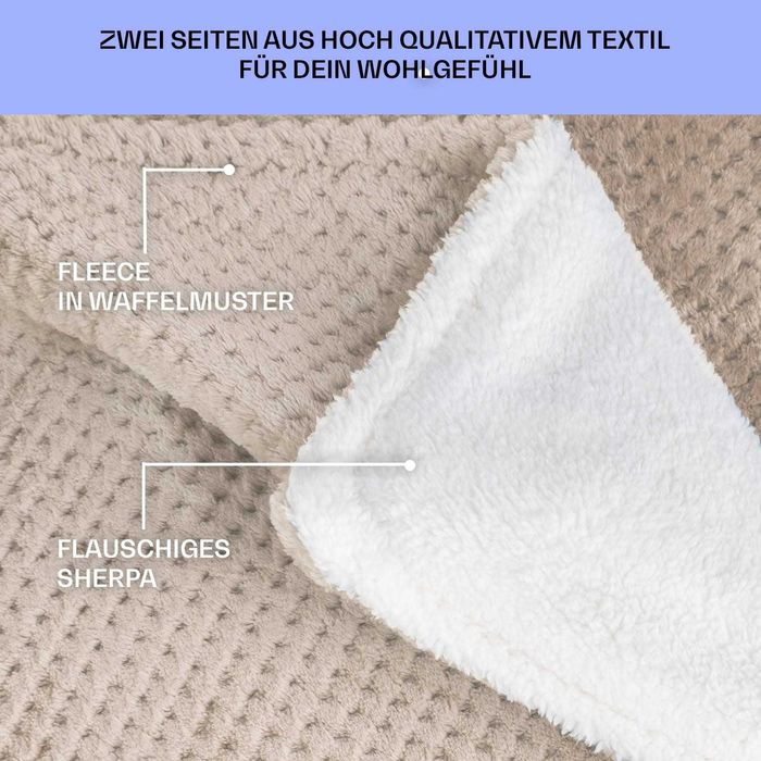 Електроковдра Электрическое одеяло плед Klarstein Dr.Watson Deluxe XXL