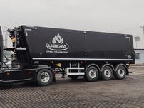 Naczepa wywrotka Bodex aluminiowa 2022r 40m3 SAF tarcza 1 właściciel