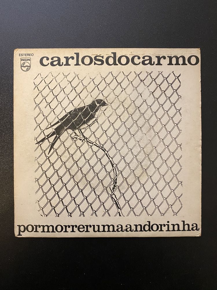 Vinil - Carlos do Carmo - Por Morrer uma Andorinha - A Júlia Florista