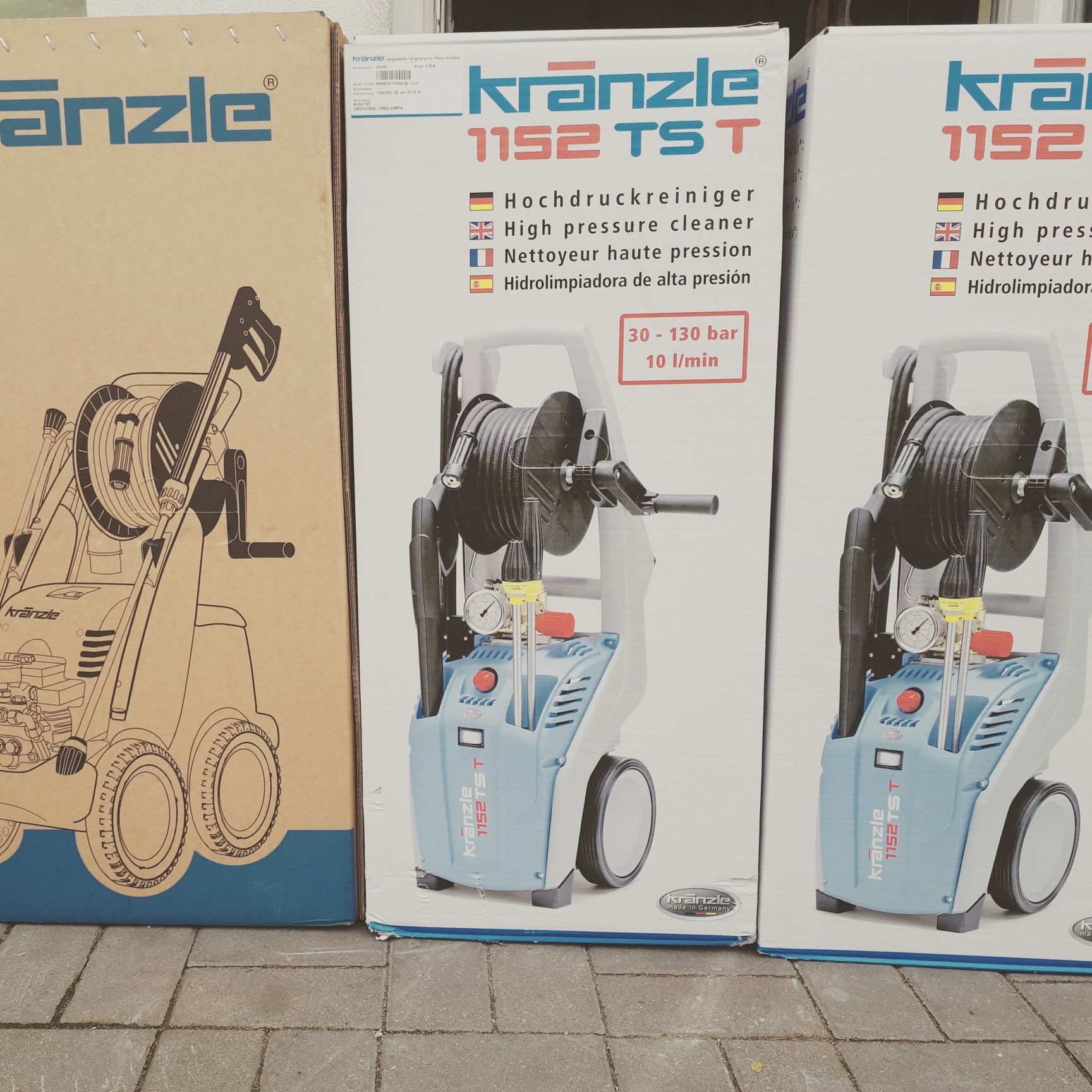 Myjka wysokociśnieniowa KRANZLE Quadro 899TST Od ręki