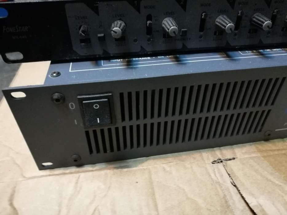 Amplificador 4 canais + equalizador