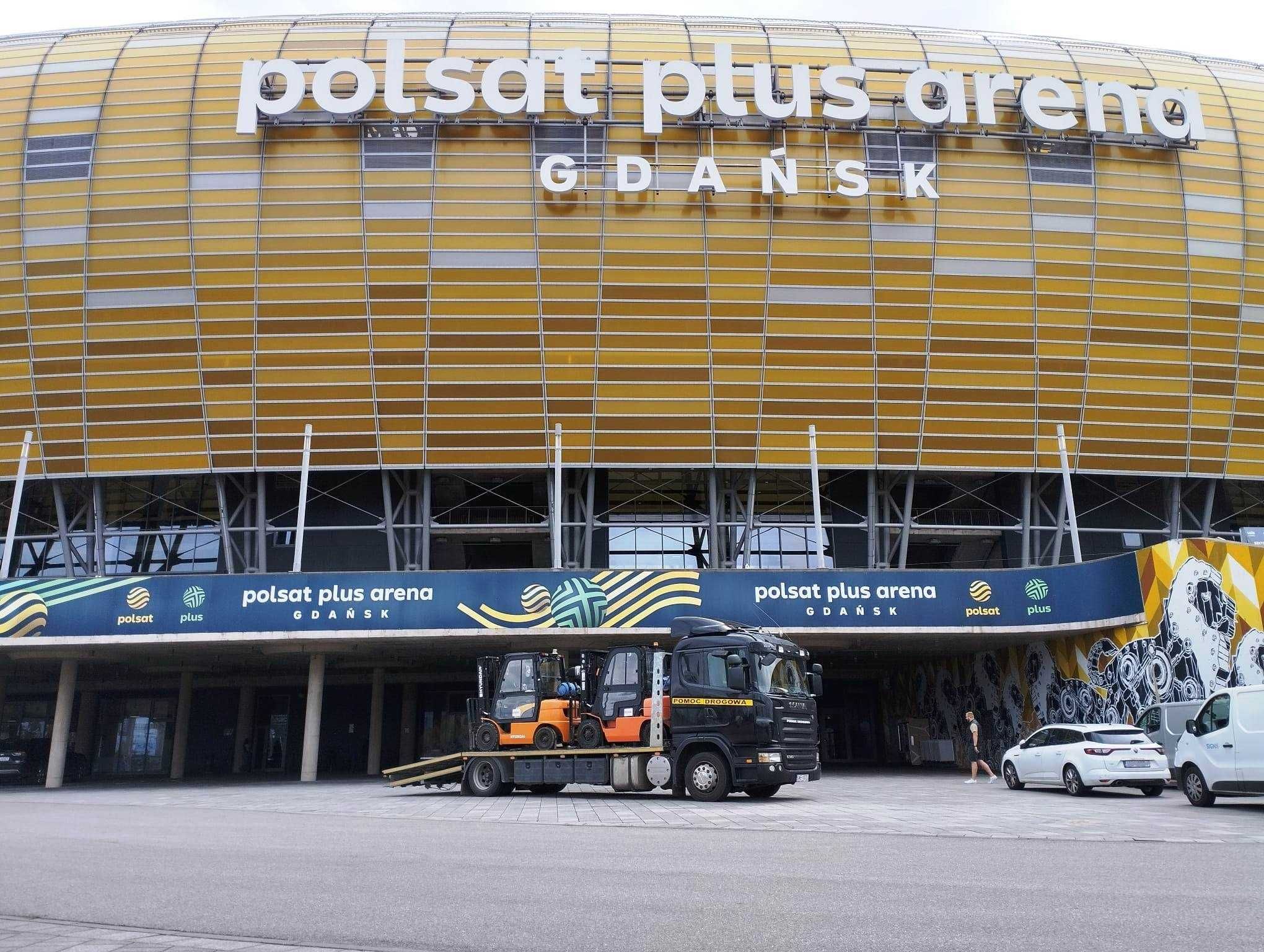 Wynajem, Relokacja, Rozładunek i Załadunek, wózkiem widłowym, dźwigiem