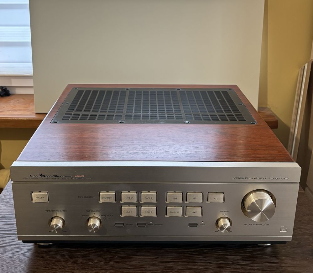 Luxman L-570 wzmacniacz mocy