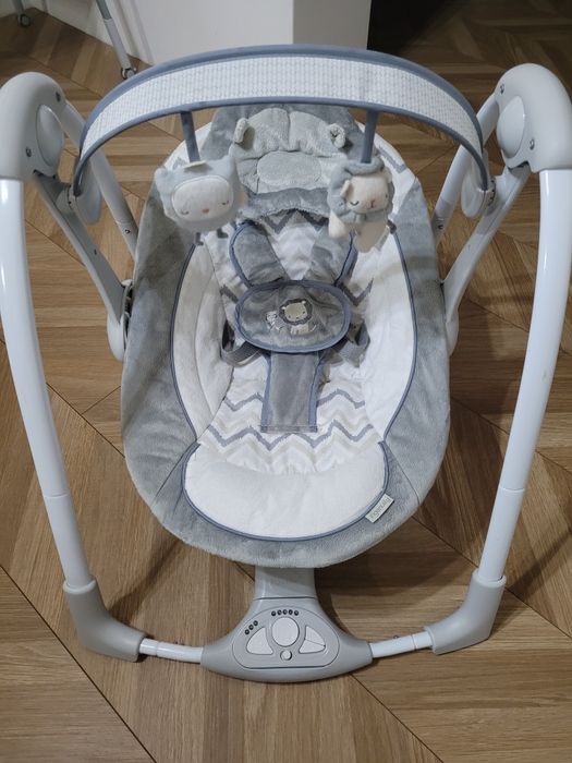 INGENUITY Huśtawka Hybrydowa „Przytulny Lew”