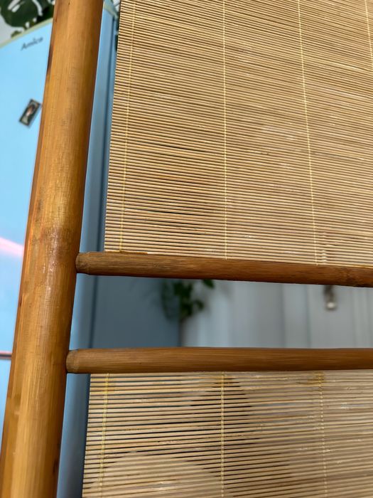 Parawan pokojowy bambus rattan