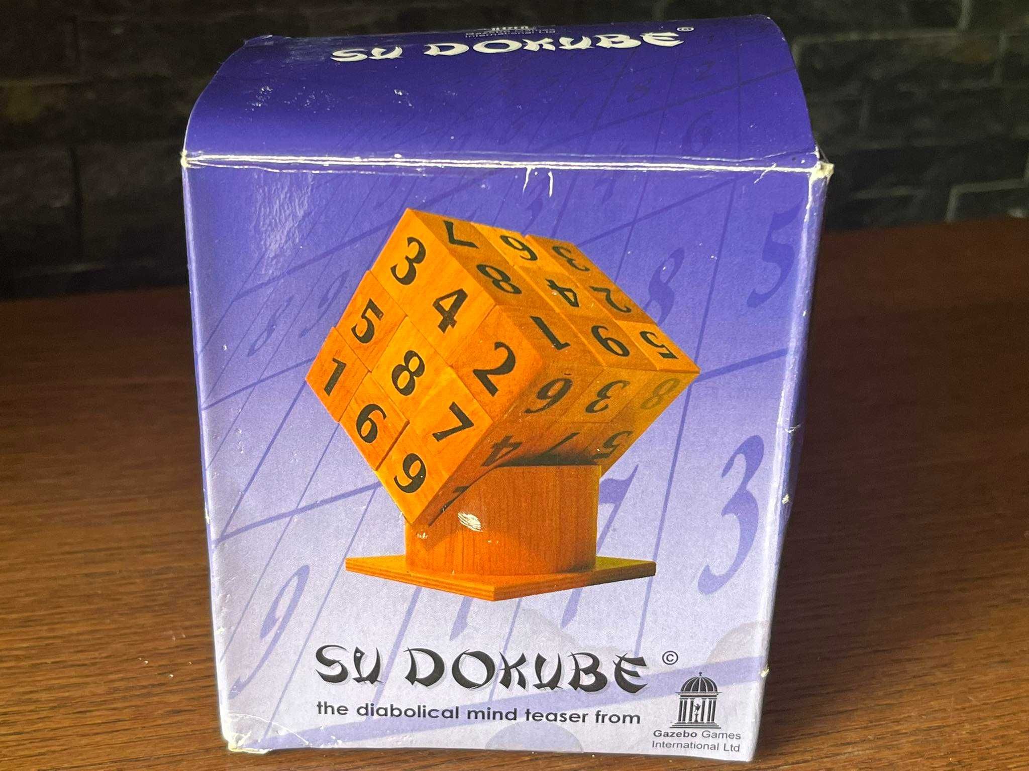 Sudoku drewniana kostka puzzle 3D