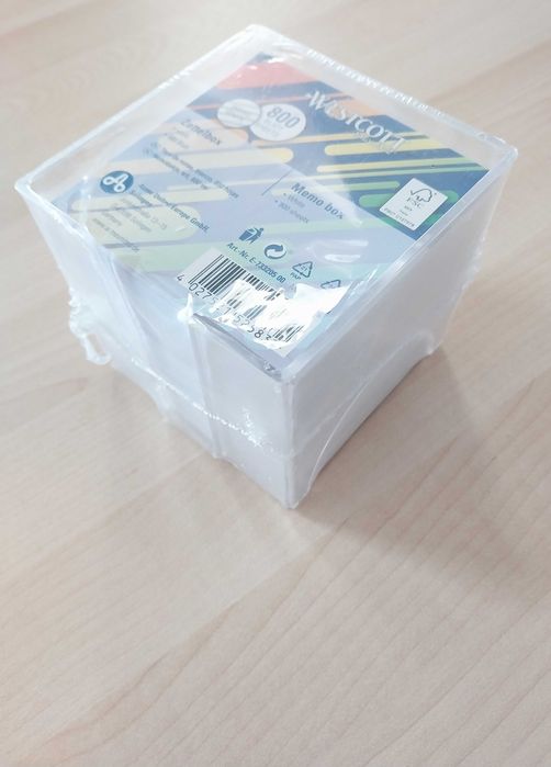 Caixa Bloco Notas 800 folhas com Suporte PostIt (Novo Selado)