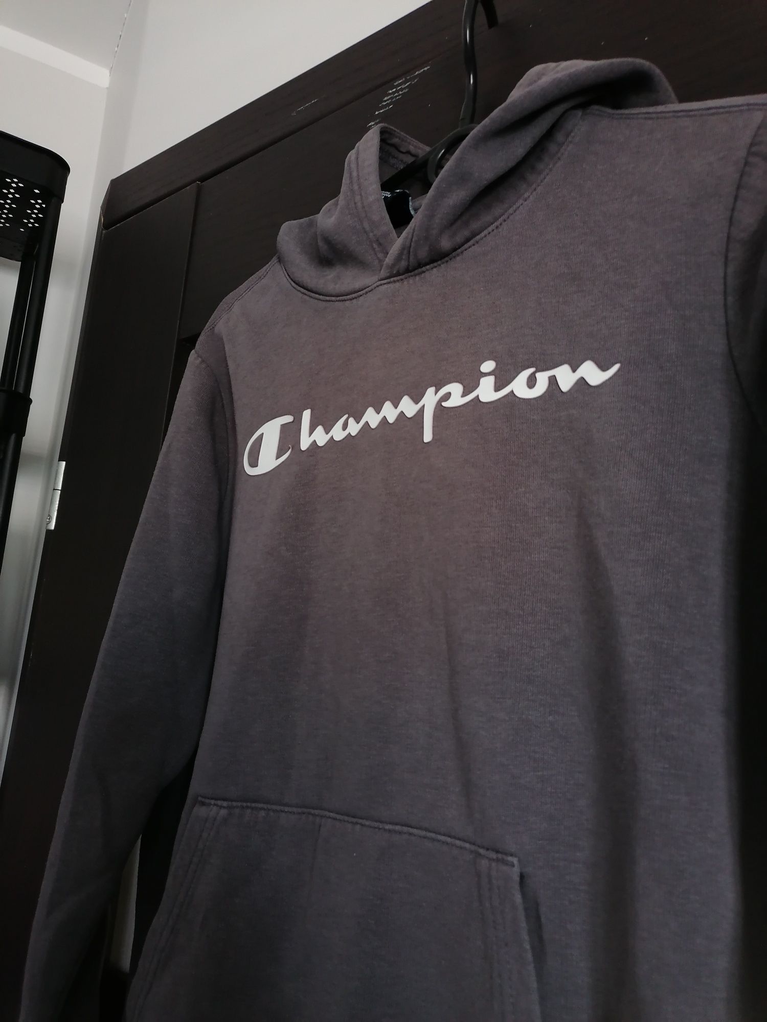 bluza z kapturem champion