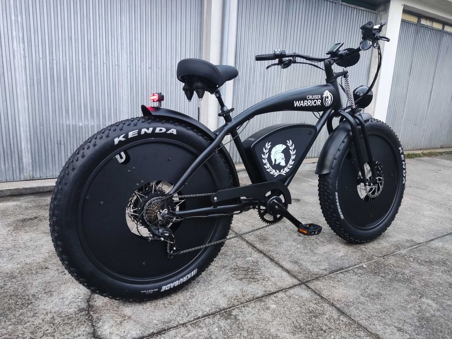 Bicicleta Elétrica Cruiser Retro BoardTrack Racer