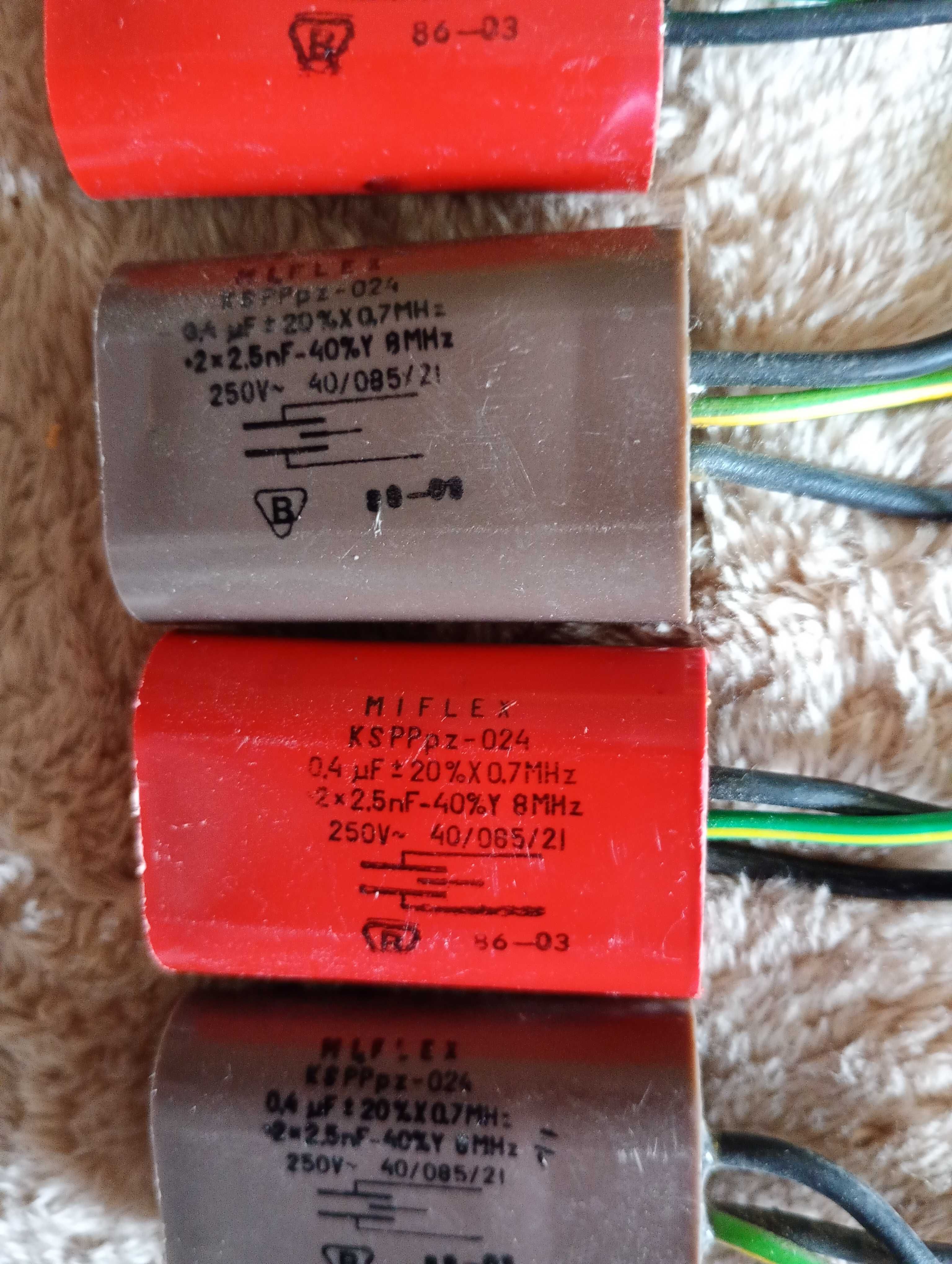 Kondensator Miflex KSPPpz -024  0,4uF Nowe