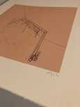 Serigrafia assinada Siza Vieira