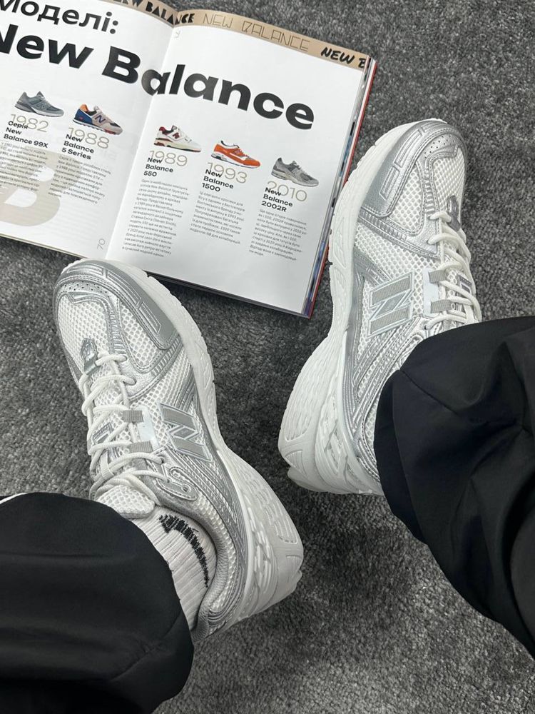 ‼️БЕЗ ПРЕДОПЛАТ‼️41-46 New Balance 1906R White Silver
