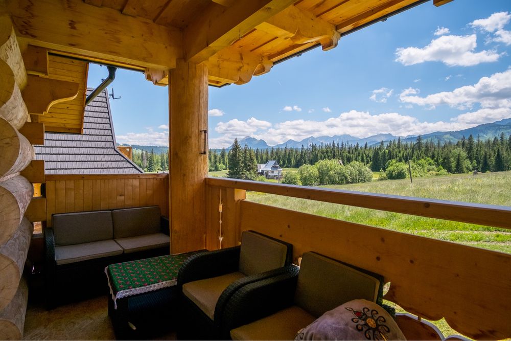 Drewniany domek w górach, jacuzzi, sauna Zakopane Murzasichle