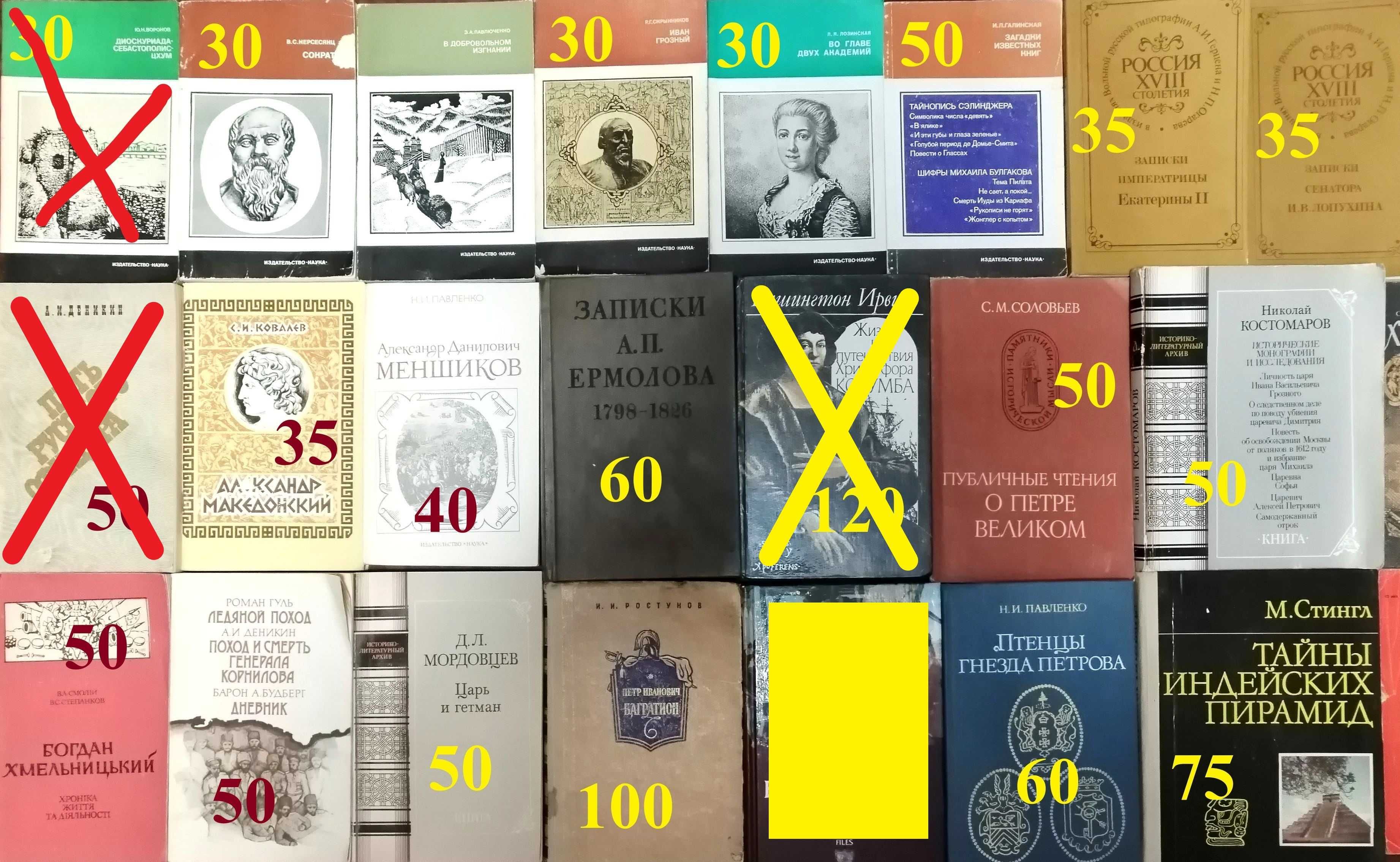 И1 История, политика, журналистика от 25-350грн/шт . Цены на фото