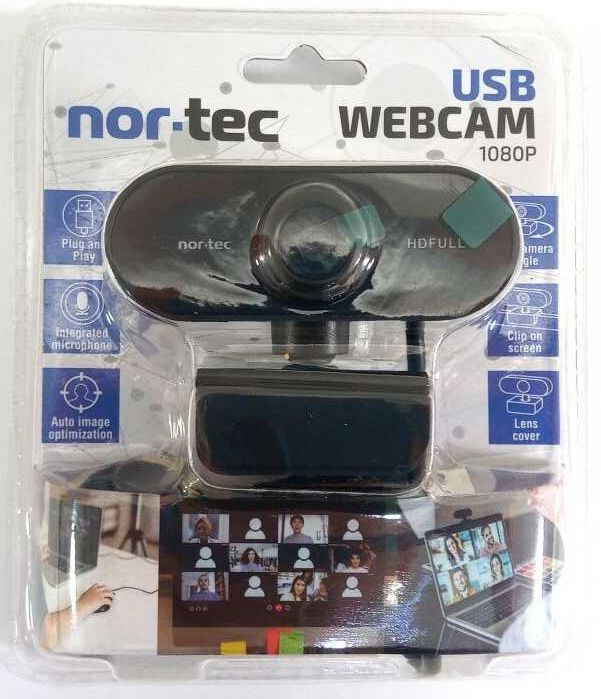 Nowa Kamera internetowa usb nor-tec webcam 1080p