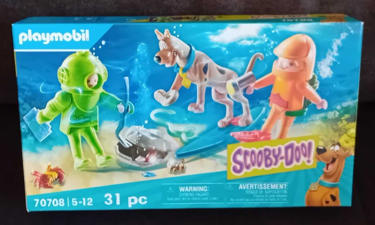 Playmobil-Scooby-Doo, zestaw klocki-figurki ruchome/kod zestawu: 70708