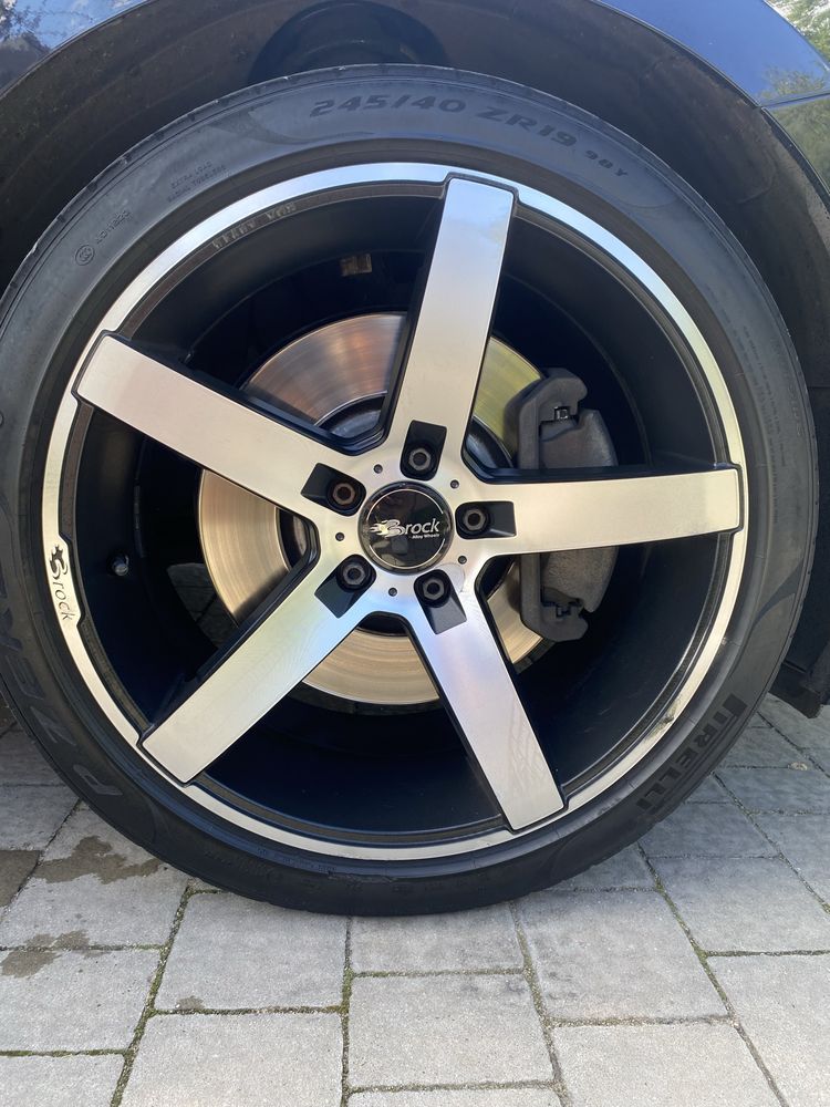 Felgi aluminiowe Brock B35 19” 5x112 – VW Golf / Passat B8 /Audi