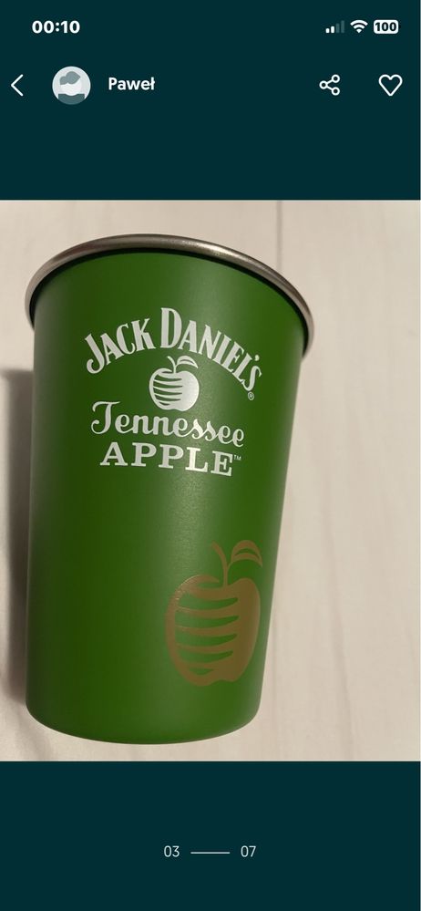 Kolekcjonerski trzy różne puszki Jack daniels polecam