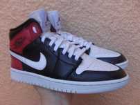 40/25.5 см  Nike Jordan  крутые кожаные кроссовки ботинки оригинал