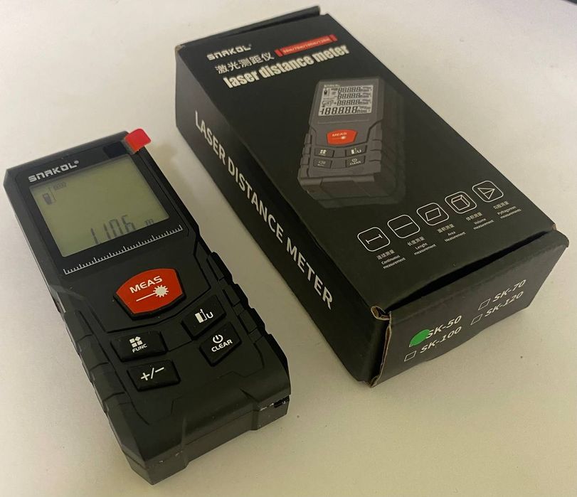 Продам лазерну рулетку 50 м.