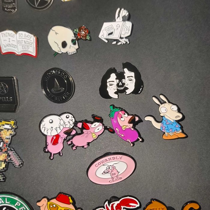 Pins Bandas de Rock Metal Musica