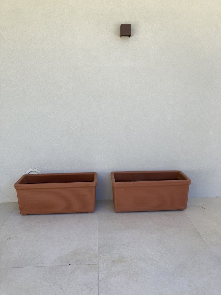 Vasos PVC para exterior ideal jardim ou varanda