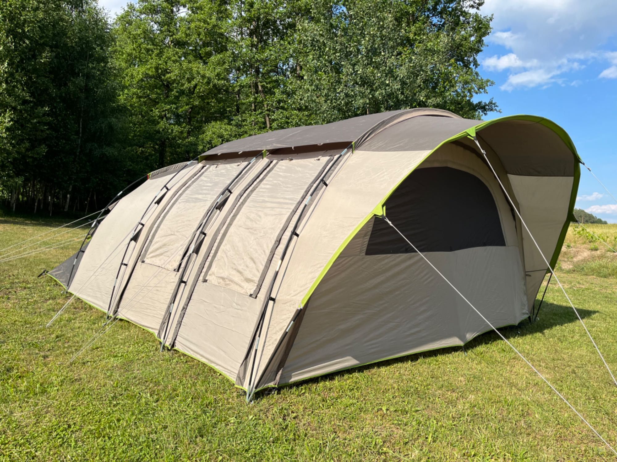 Namiot 6 osobowy quechua T6.2 XL tunelowy 2 sypialnie
