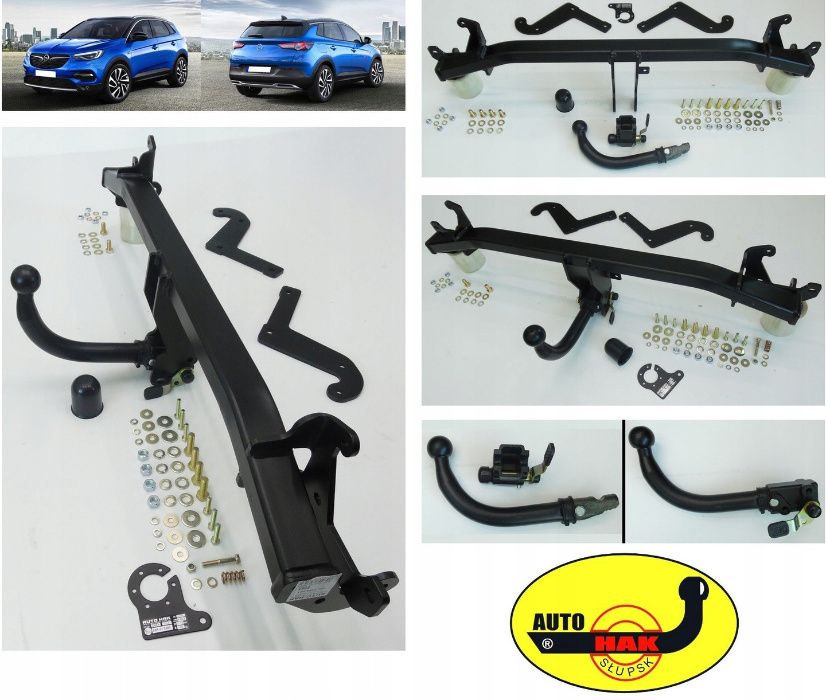 Słupsk Solidny Wypinany Automat Hak Holowniczy Opel Grandland X od2017