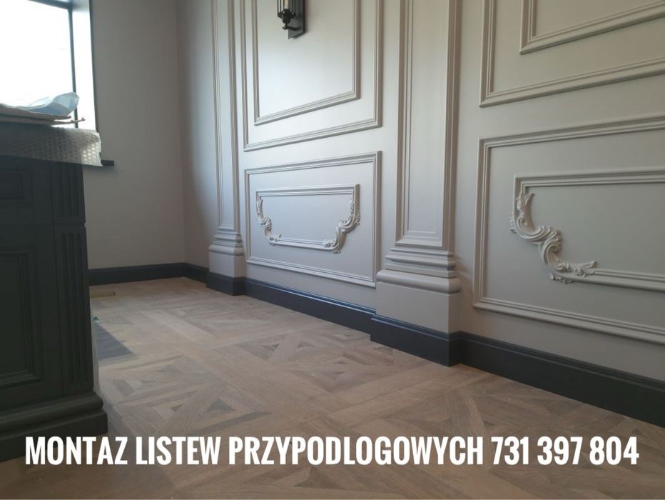 Listwy przypodlogowe,montaz listew,montaz mebli,meble na wymiar