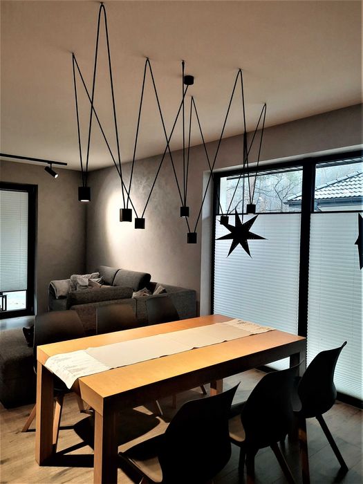 nowoczesna lampa wisząca nad stół wyspę do salonu od LUKlight