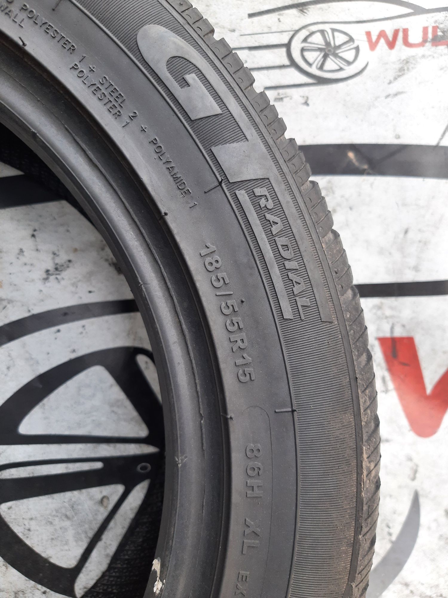 2x 185/55r15 GT Radial 4Seasons