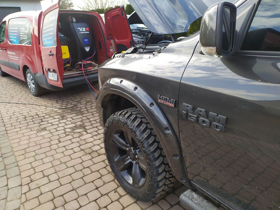 Mobilny serwis klimatyzacji, naprawa klimatyzacji R134a, R1234yf-nowy,