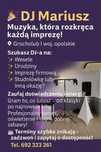 DJ Mariusz rozkręć swoją imprezę!