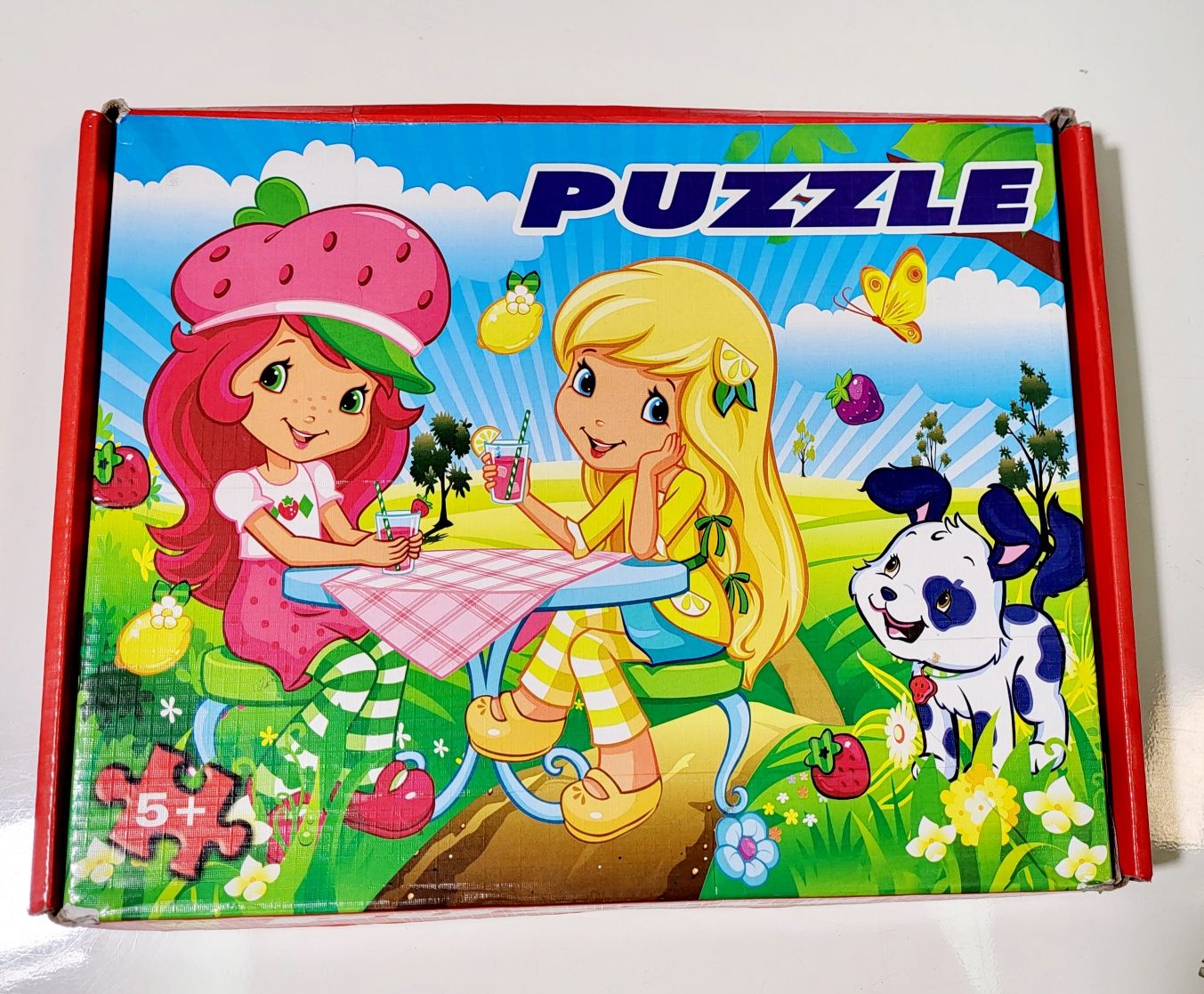 Puzzle Truskawkowe ciastko  144 elementy