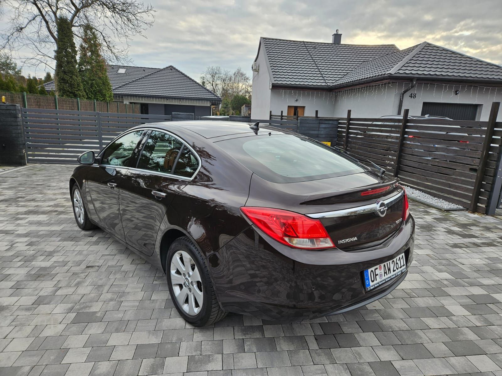 Opel Insignia 4x4 sedan 2011r 2.0 cdti 163km bixenon Czarny sufit