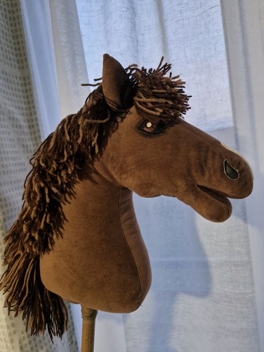 Hobby horse brązowy + kantary i nausznik gratis