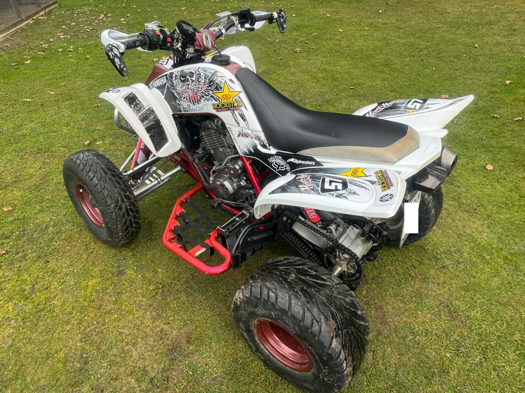 Quad Yamaha Raptor 660 HOMOLOGACJA