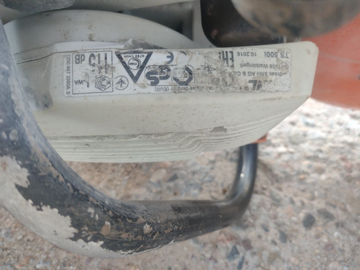 Stihl TS500 i + tarcza Piła przecinarka