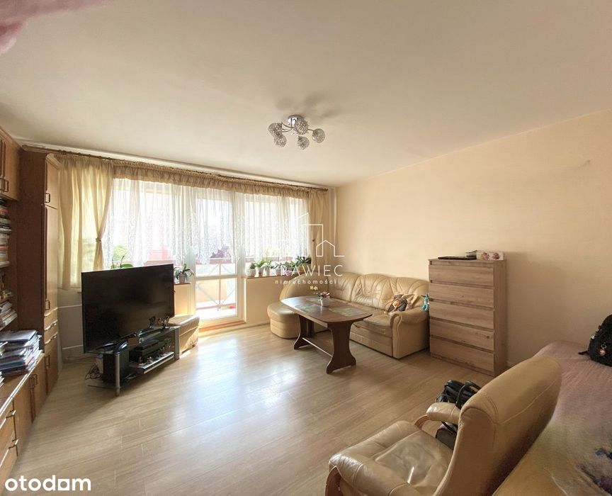 2 pok/1 piętro/ balkon/niski blok/