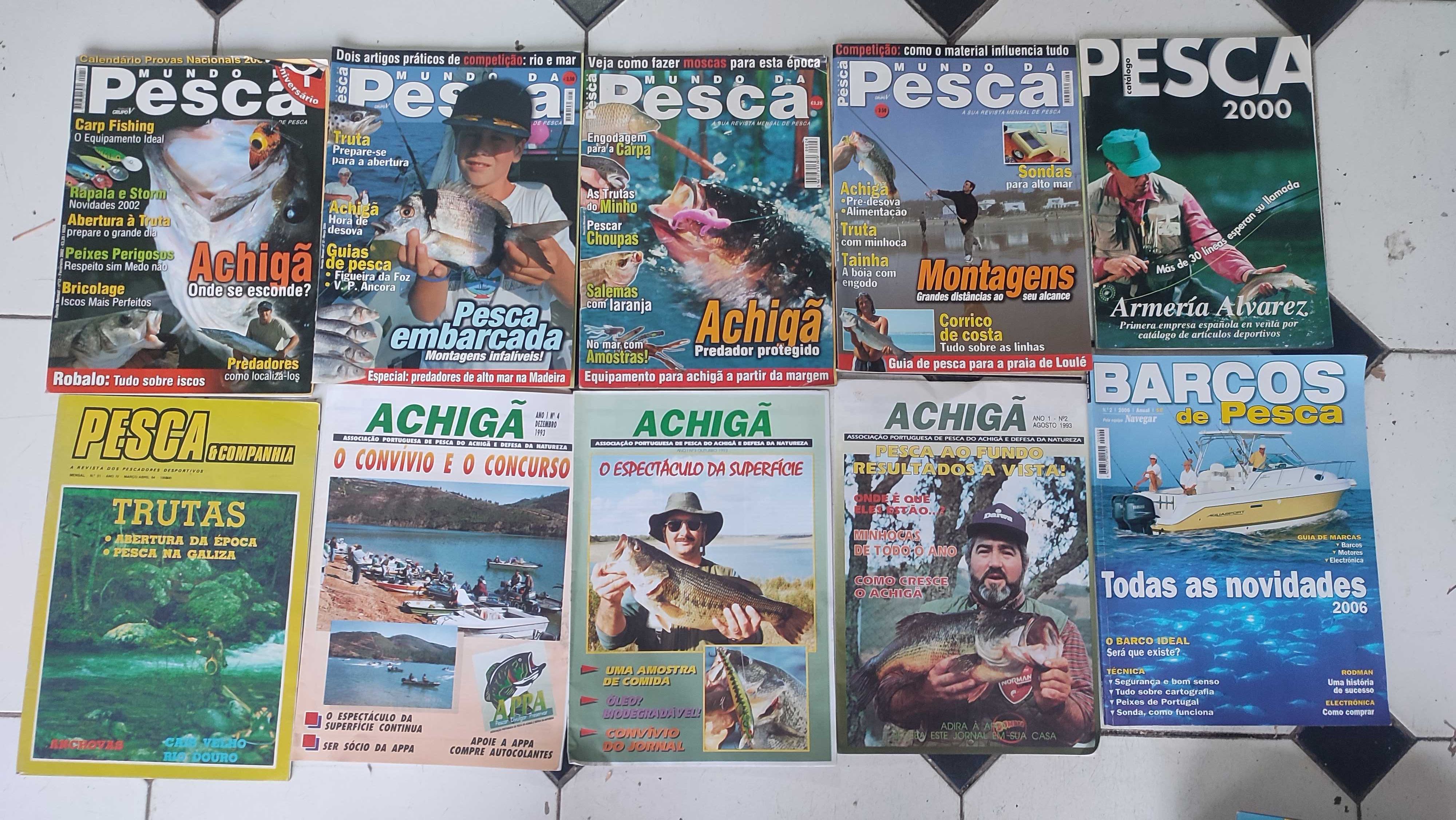 Lote 40 Revistas de Pesca