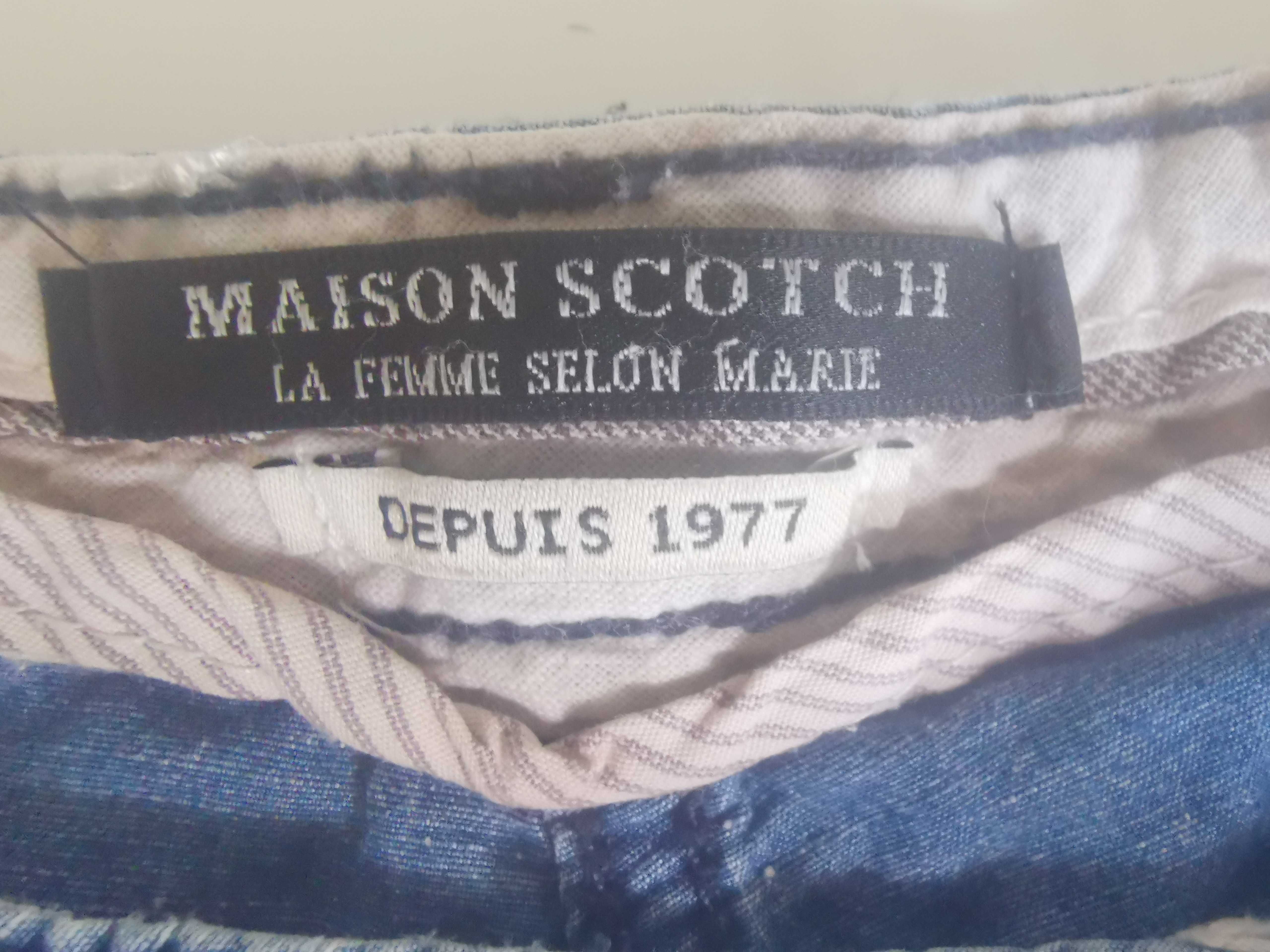 Szorty spodenki jeansowe Maison Scotch r.L