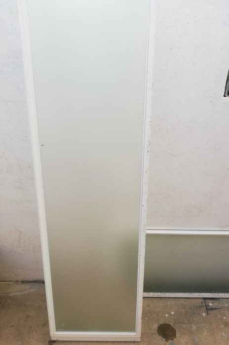 Duas folhas de resguardo para poliban em vidro temperado