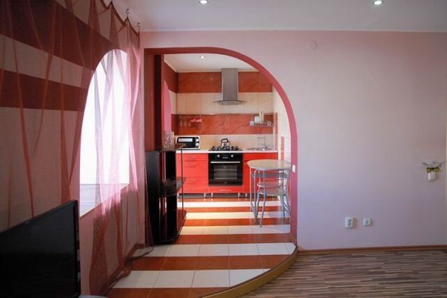 Квартиры посуточно,1к квартира-студия на пр.Центральном