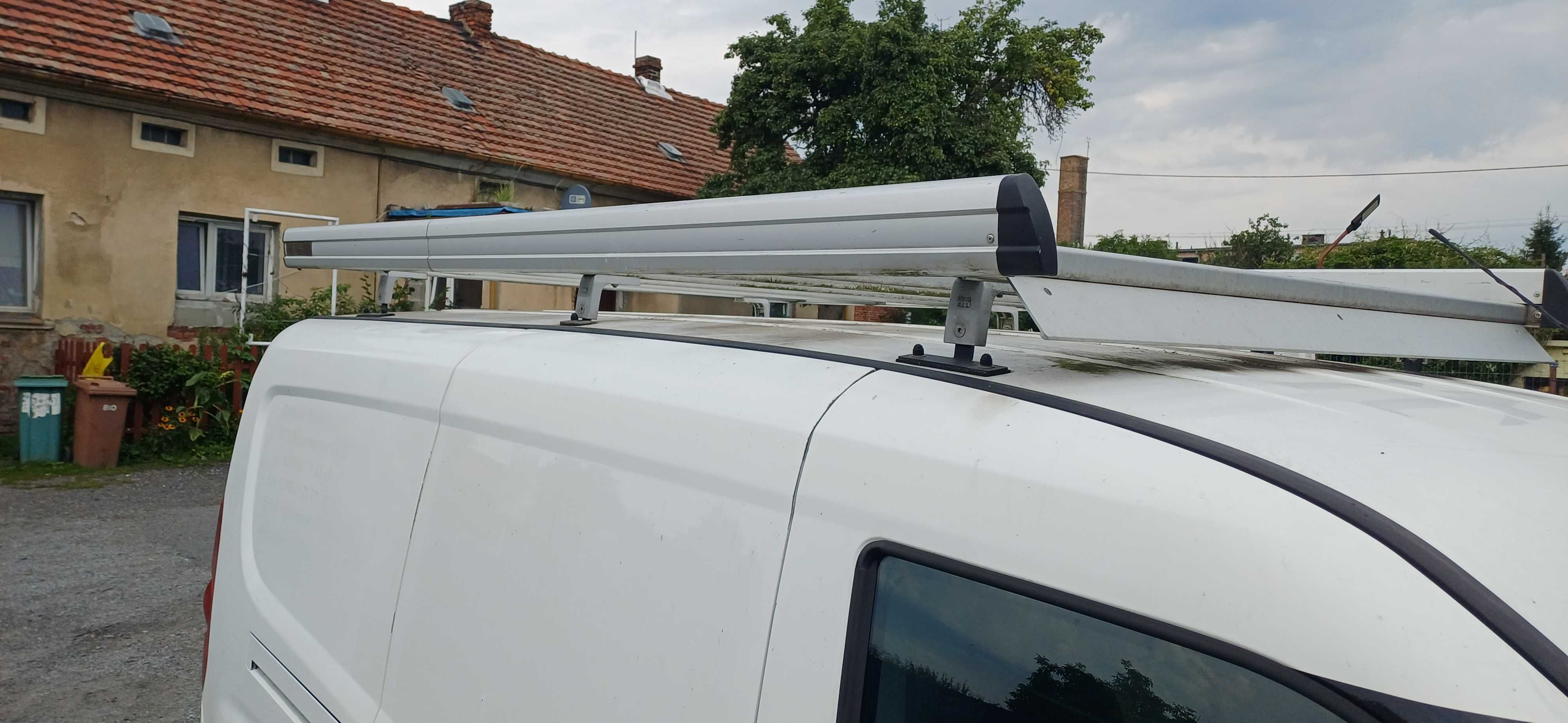 bagaznik dachowy platforma Fiat Doblo II KING ALU DO 100kg 230/140cm
