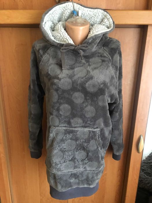 Меховушка, плюшева туника, кофта, худи, XL, M&S. слип, пижама