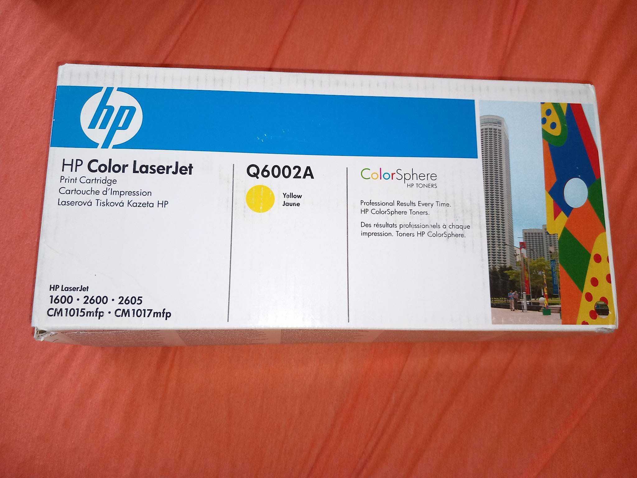 Toner do drukarki HP Laserjet   Q6002A yellow